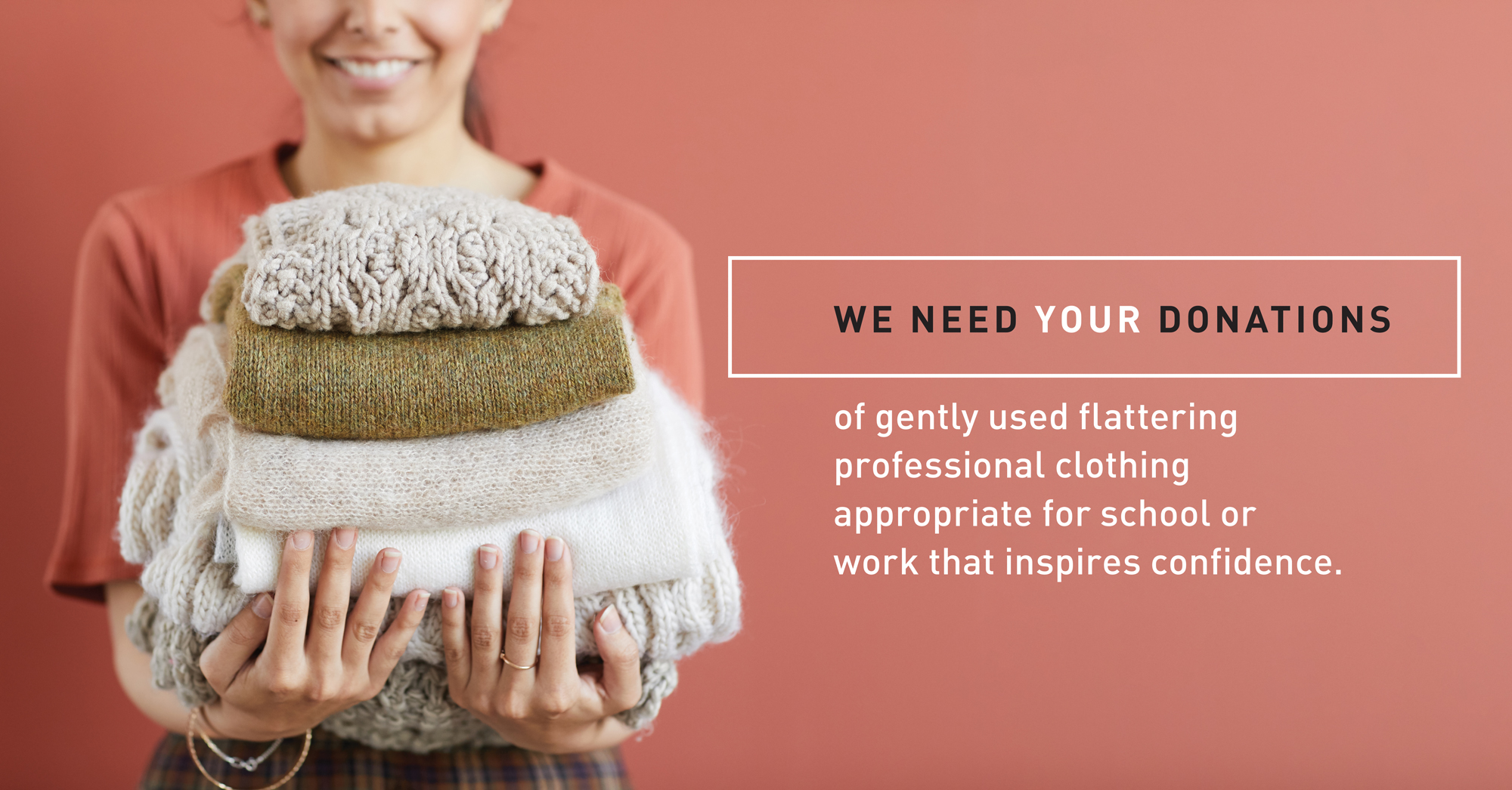 Clothes That Work needs gently-used clothing and accessories for